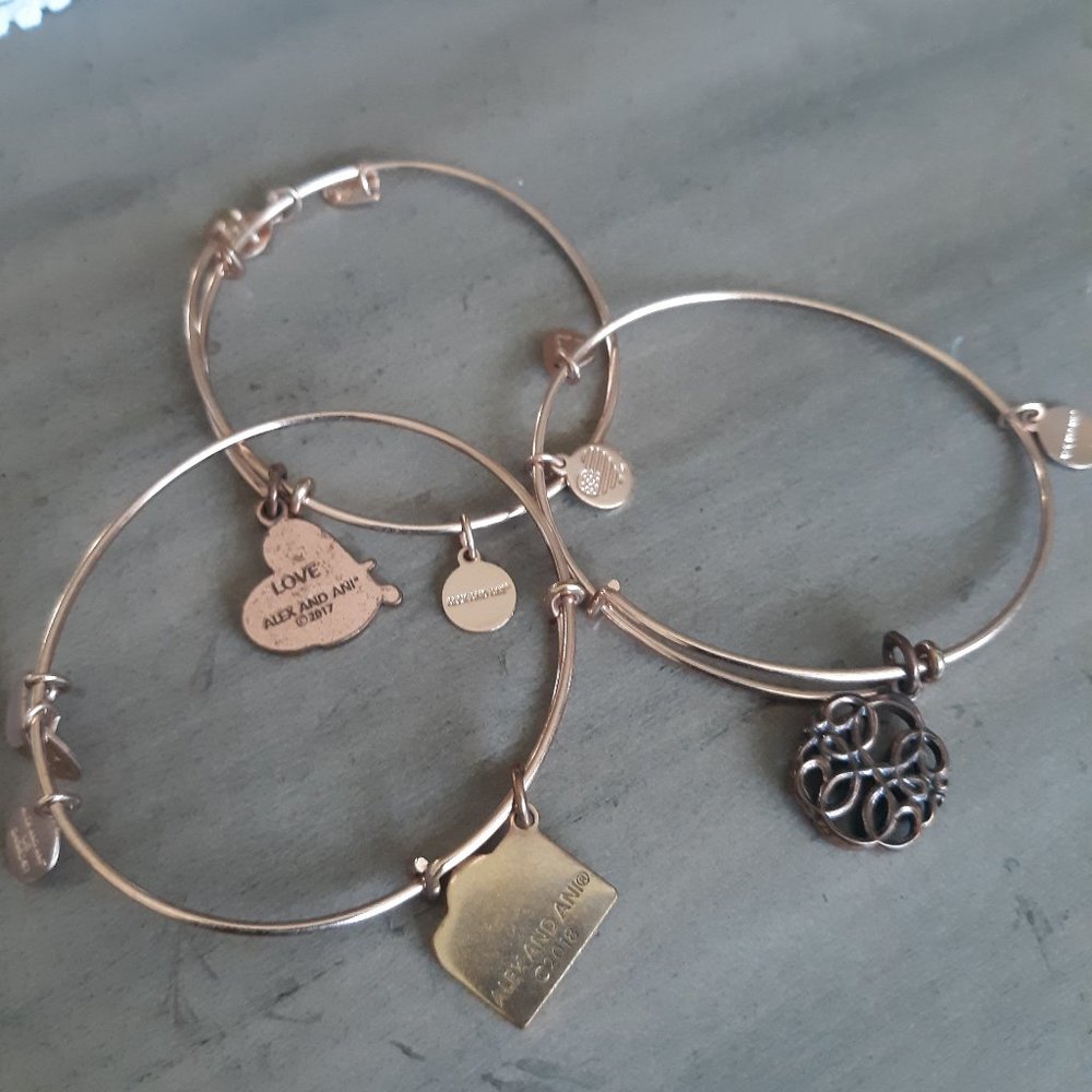 Alex and Ani  bracelets